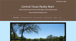 Desktop Screenshot of centraltexasrealtymart.com