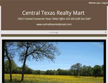 Tablet Screenshot of centraltexasrealtymart.com